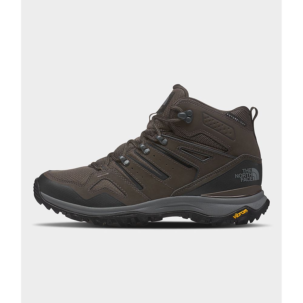 The North Face Hiking Boots Mens Australia - The North Face Hedgehog Mid Futurelight™ Coffee Brown /